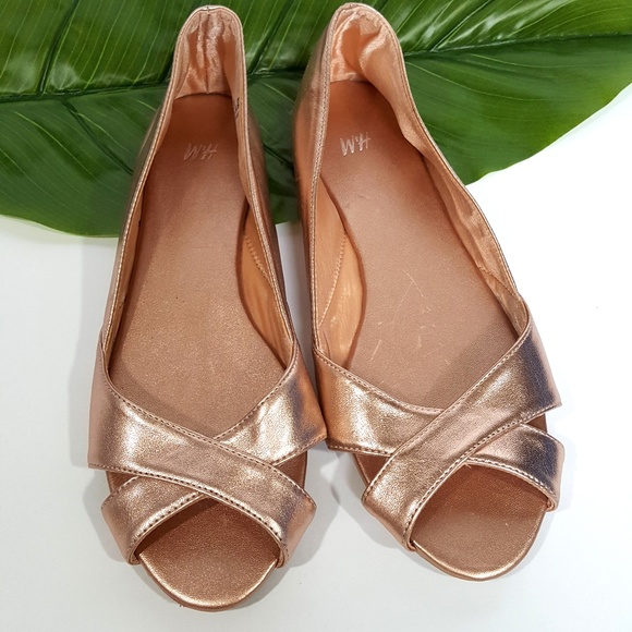peeptoe ballerina h&m